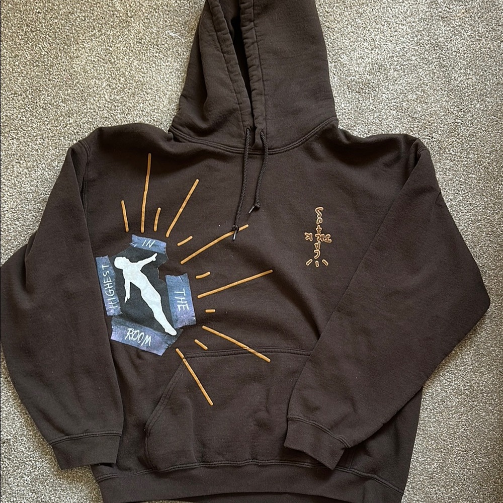 Brown Cactus Jack Hoodie